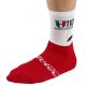 WILIER Chaussettes 110° Blanc / Rouge 2017