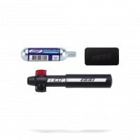 BBB Mini Pompe CO2 Blaster Télescopique 135mm Noir
