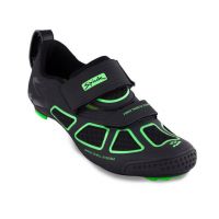 SPIUK Chaussures Triathlon Trivium Noir et Vert