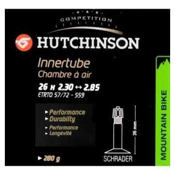 HUTCHINSON Chambre a air VTT 26 x 2.3 Standard