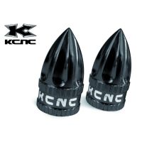 KCNC Bouchons de valve Shrader Noir