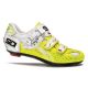 SIDI Chaussures Genius 5 Fit carbon jaune fluo vernie