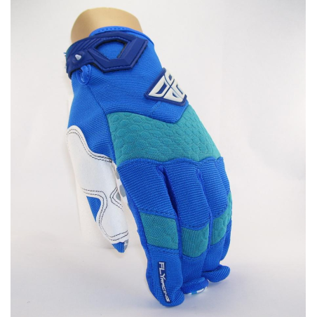 FLY Gants BMX Adulte Bleu F-16