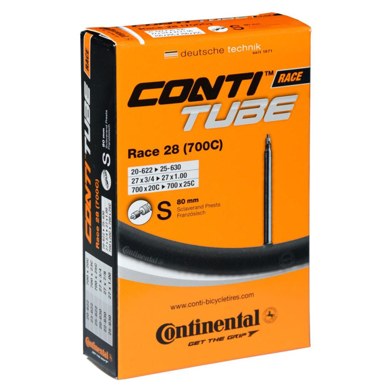 CONTINENTAL Chambre a air Race 700 valve 80mm