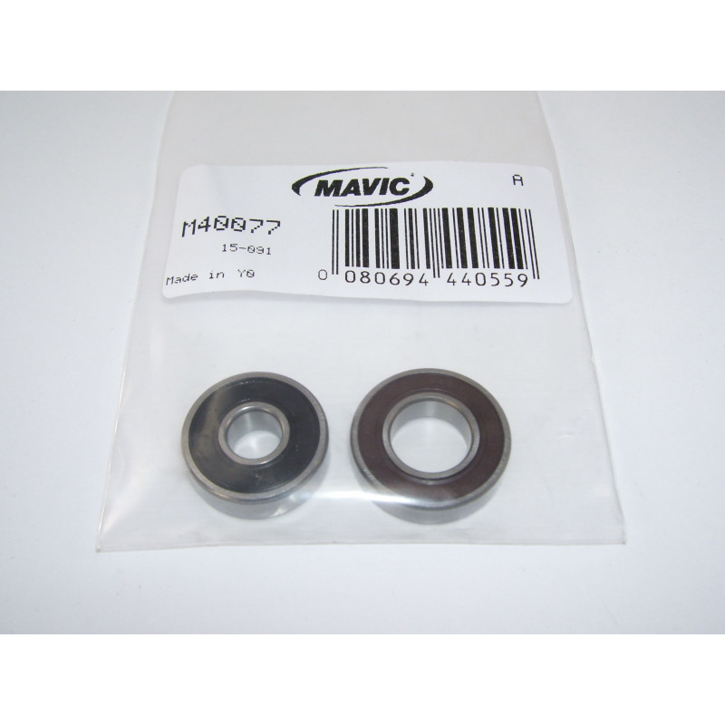 MAVIC Roulements Moyeu Arriere 608 et 6001M40078