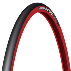 MICHELIN Pneu Pro 4 Service Course V2 700x23 Rouge