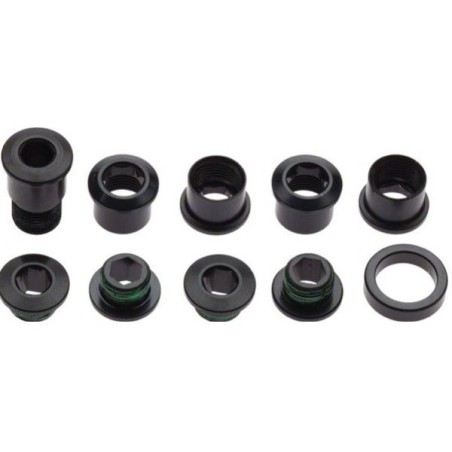 FSA bottom bracket bolts Kit double shelf black