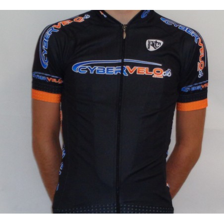CYBERVELO Maillot Vélo Manches Courtes