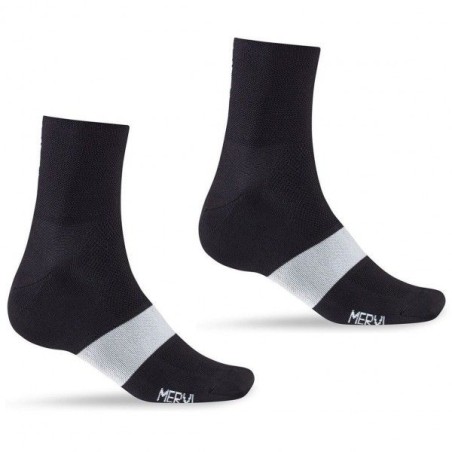 GIRO Chaussettes Vélo Classic Racer Noir/Blanc