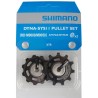 SHIMANO Paire de Galets Dérailleur XTR 11V