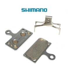 SHIMANO Plaquettes de Freins à Disques G04S Metalliques