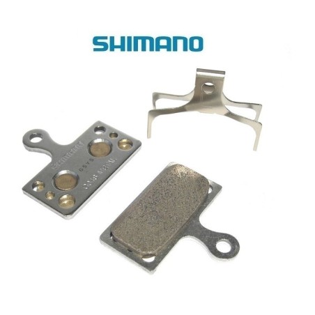 SHIMANO Plaquettes de Freins à Disques G04S Metalliques