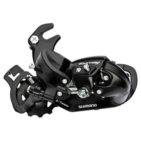 SHIMANO Derailleur Arriere TX35 Tourney 6-7 Vitesses Avec Patte