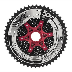 SUNRACE Cassette MX80 11-50 11 Vitesses Noir