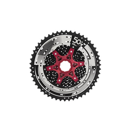 SUNRACE Cassette MX80 11-50 11 Vitesses Noir
