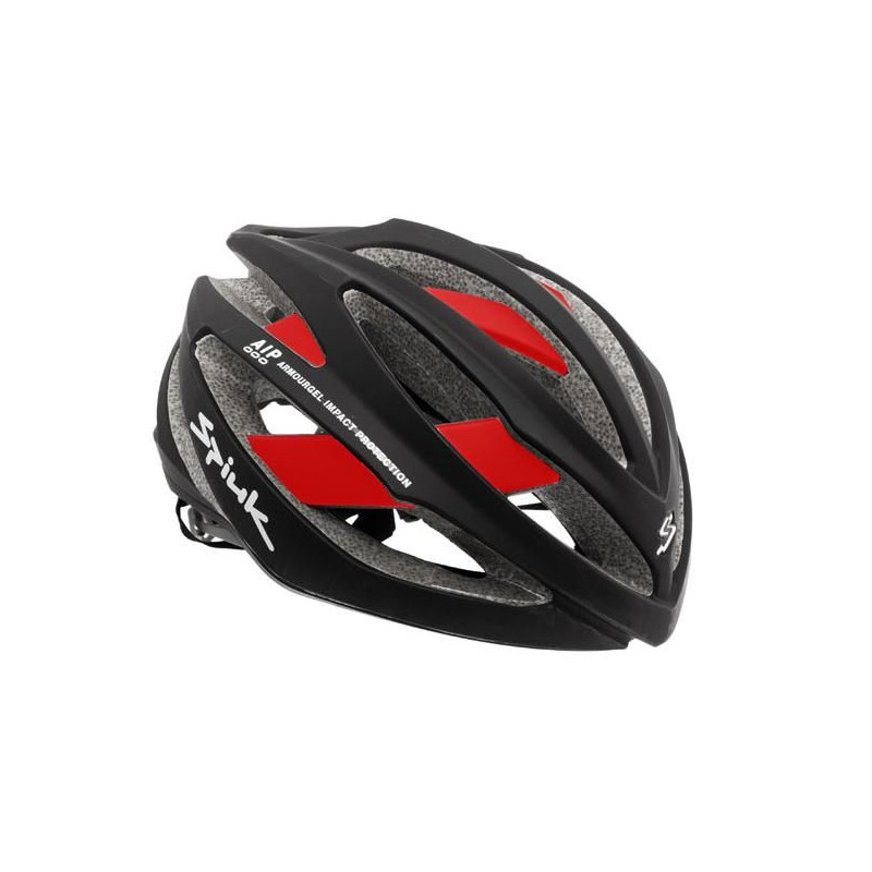 SPIUK Casque Adante Noir Mat / Rouge