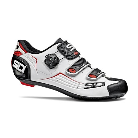 SIDI Chaussures alba blanc / noir / rouge