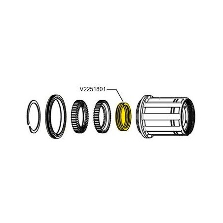 MAVIC Kit de Trois Ressort Pour Corps de Roue Libre ID360