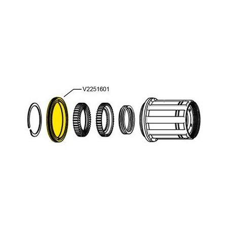 MAVIC Joint et Graisse Pour Corps de Roue Libre ID360