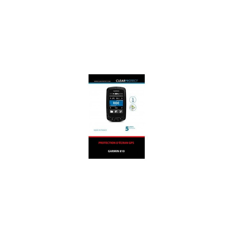 CLEARPROTECT Film de protection Ecran Garmin Edge 810