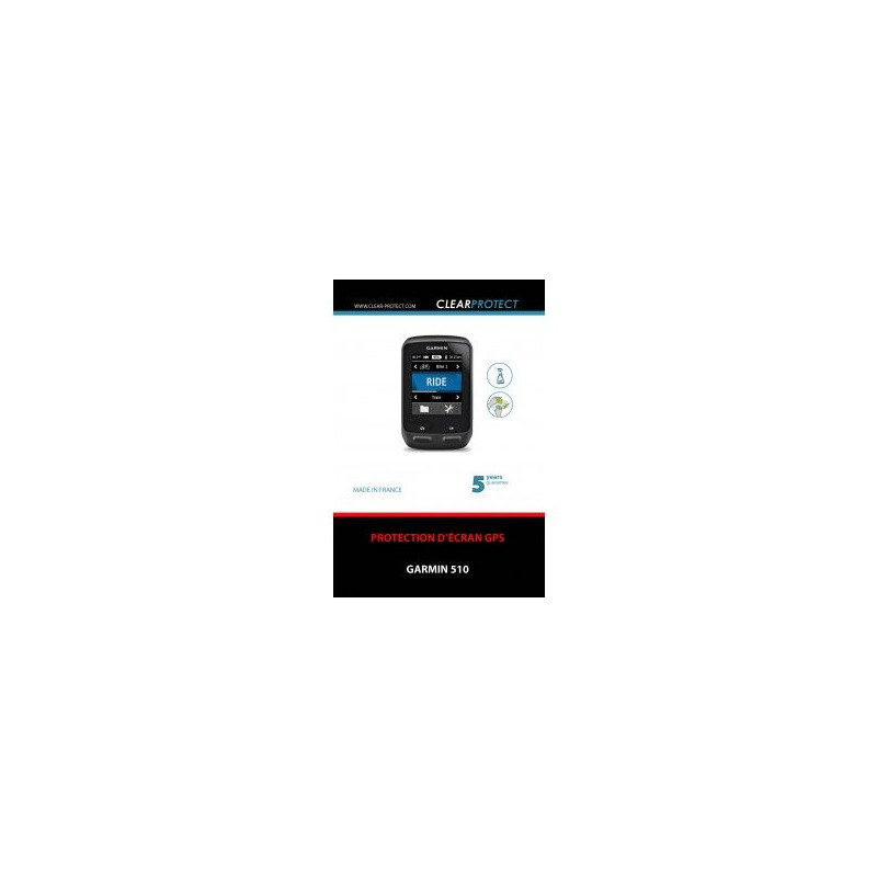 CLEARPROTECT Film de protection Ecran Garmin Edge 510