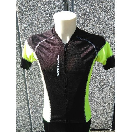 NORET Maillot Cycliste Air M Noir/Jaune