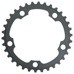 SHIMANO Plateau 105 10V 5750 34 dents double 110mm Noir