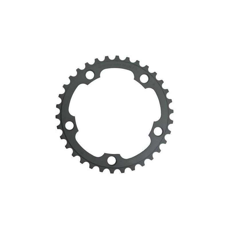 SHIMANO Plateau 105 10V 5750 34 dents double 110mm Noir