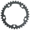 SHIMANO Plateau 105 10V 5750 34 dents double 110mm Noir