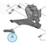 SHIMANO Plaquette de Chape de Dérailleur Avant Dura-Ace FD-9100