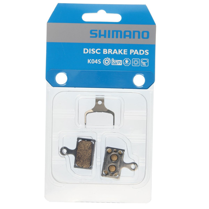 SHIMANO Plaquettes de Freins Route K04S Titane - Métal