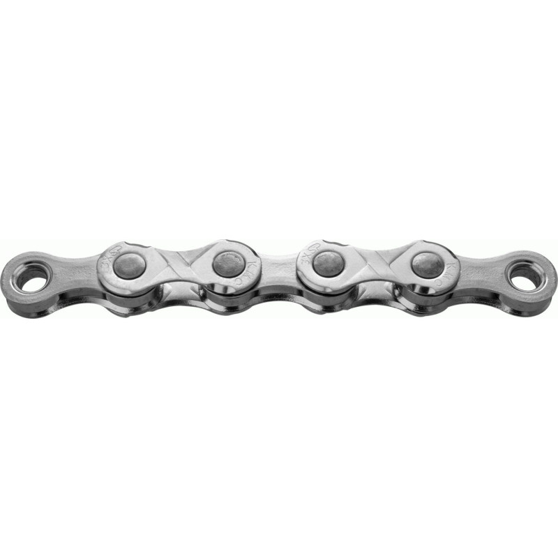 KMC Chaine X11E Vélo Electrique Argent 122 maillons