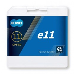 KMC Chaine X11E Vélo Electrique Argent 118maillons