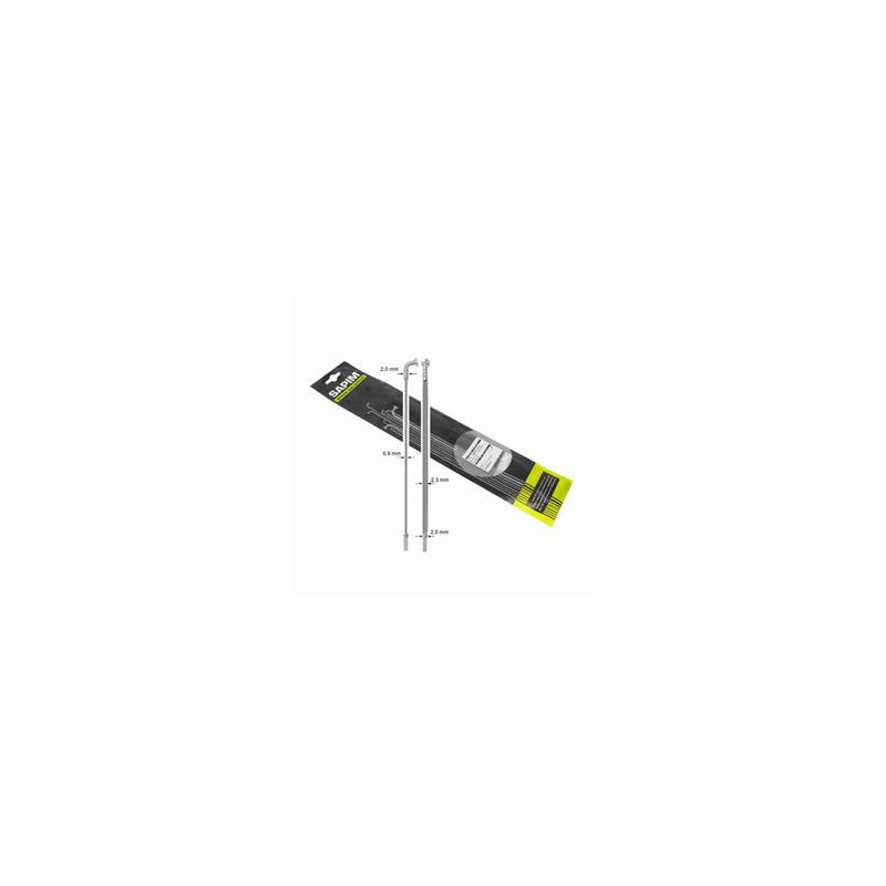 SAPIM Rayon CX Ray 214mm Plat Coudé Argent