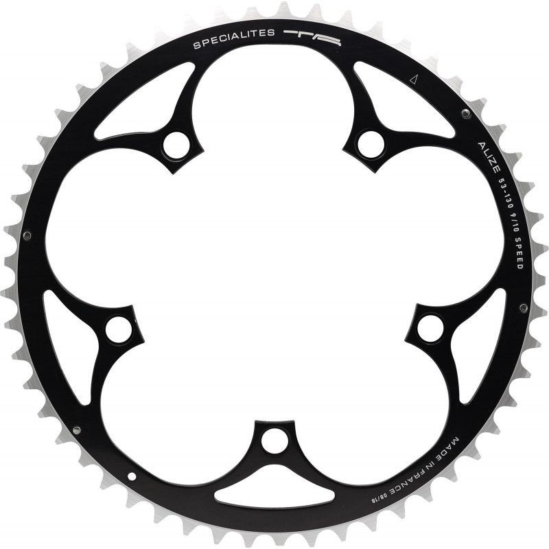 SPECIALITES Plateau Exterieur Alize Shimano 130 Noir