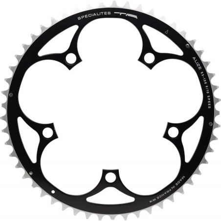 SPECIALITES Plateau Exterieur Alize Shimano 130 Noir