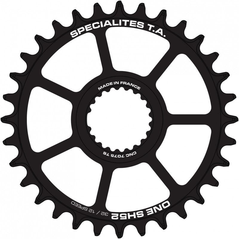TA SPECIALITES Plateau ONE SH52 11/12 V Shimano Narrow Wide