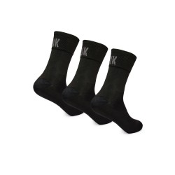 SPIUK Pack de 3 Paires de Chaussettes Anatomic Summer Noir