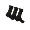 SPIUK Pack de 3 Paires de Chaussettes Anatomic Summer Noir