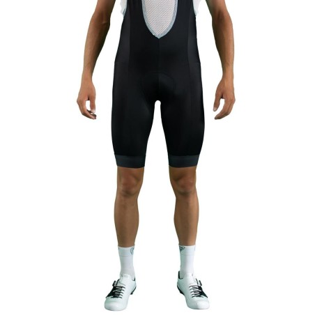NORET Cuissard à Bretelles Avec Peau Endurance Noir
