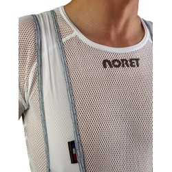 NORET Cuissard à Bretelles Avec Peau Endurance Noir