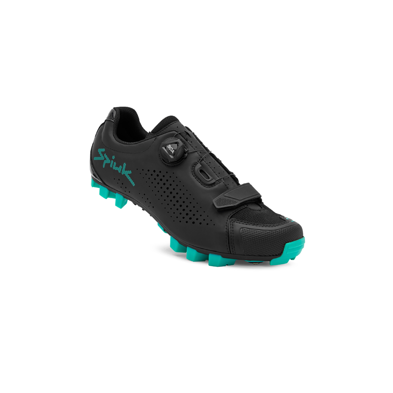SPIUK Chaussures MONDIE VTT Noir Turquoise