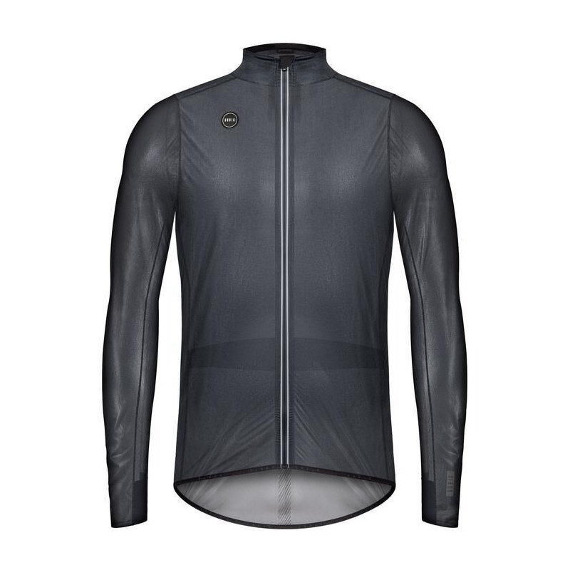 GOBIK Veste Légère de Pluie True Unisex Noir
