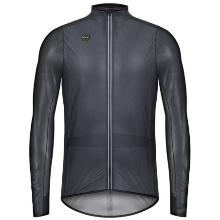 GOBIK Veste Légère de Pluie True Unisex Noir