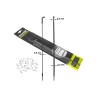 SAPIM Rayon CX Ray 14x261mm Plat Coudé Noir