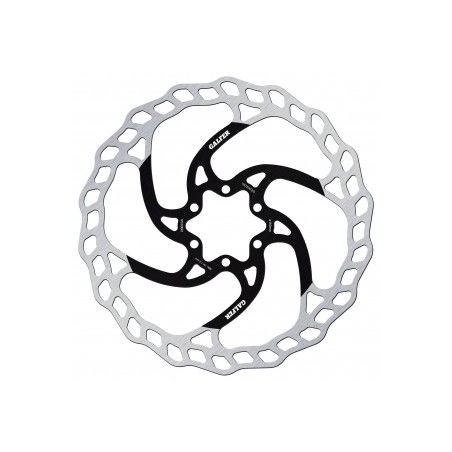 GALFER BIKE Disque Wave 6 Trous Noir 180mm