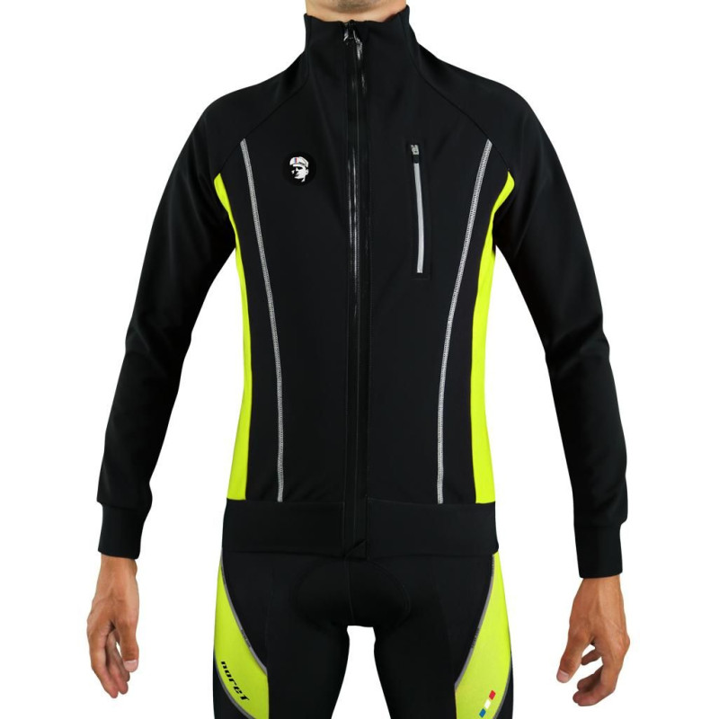 NORET Veste Thermique TH 1000 Noire Jaune Fluo