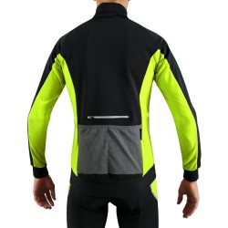 NORET Veste Thermique TH 1000 Noire Jaune Fluo