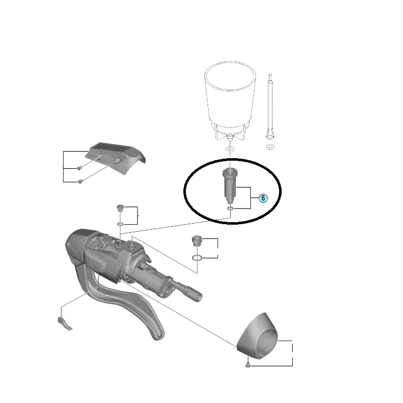 SHIMANO Adaptateur Entonnoir ST-U5060