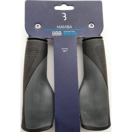 BBB Poignées VTT Mamba 130mm Gris Noir